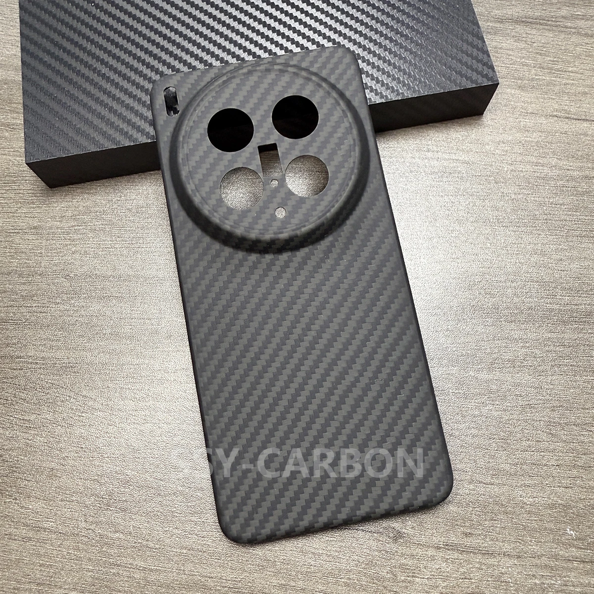 Premium Real Carbon Fiber Ultra-Thin Lightweight Phone Case - Aramid Kevlar Enhanced Protection