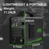 AIXZ AIC45 Plasma Cutter Non-Touch Pilot ARC 45Amps DC Air Plasma Cutting Machine 220V Digital Plasma Cutter Clean Cut 16mm 6