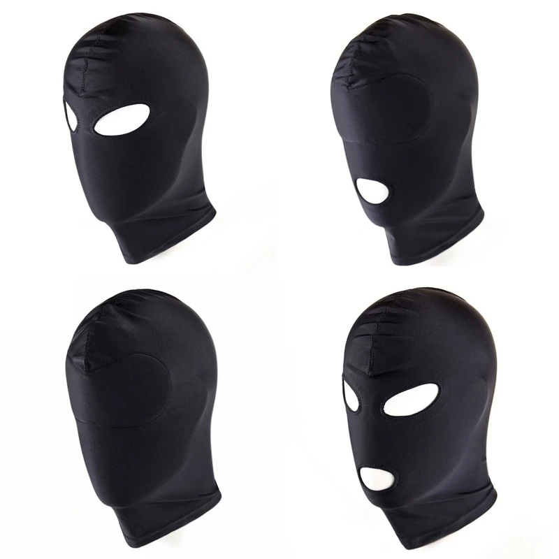 

Outdoor Winter Warm Hat 3-hole Knitted Anti-terrorist Cool for Head Mask The