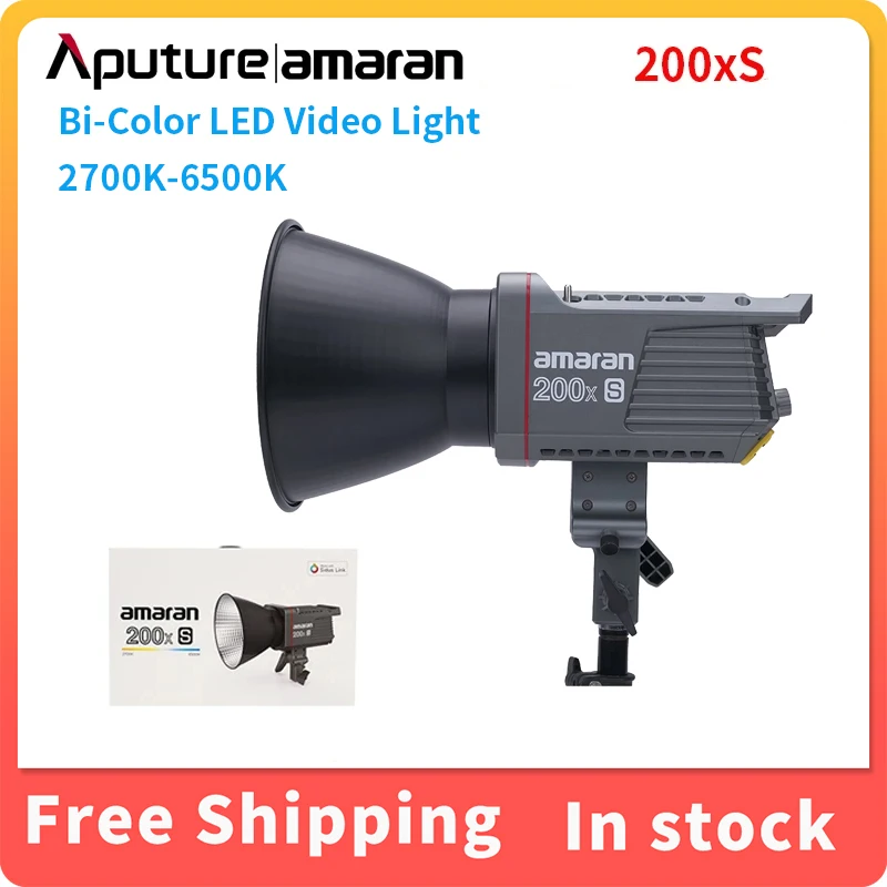 

Aputure amaran 100 200X S Series 200W Bi-Color 2700-6500K светодиодный Video Bluetooth управление через приложение освещение для фотосъемки DC/AC