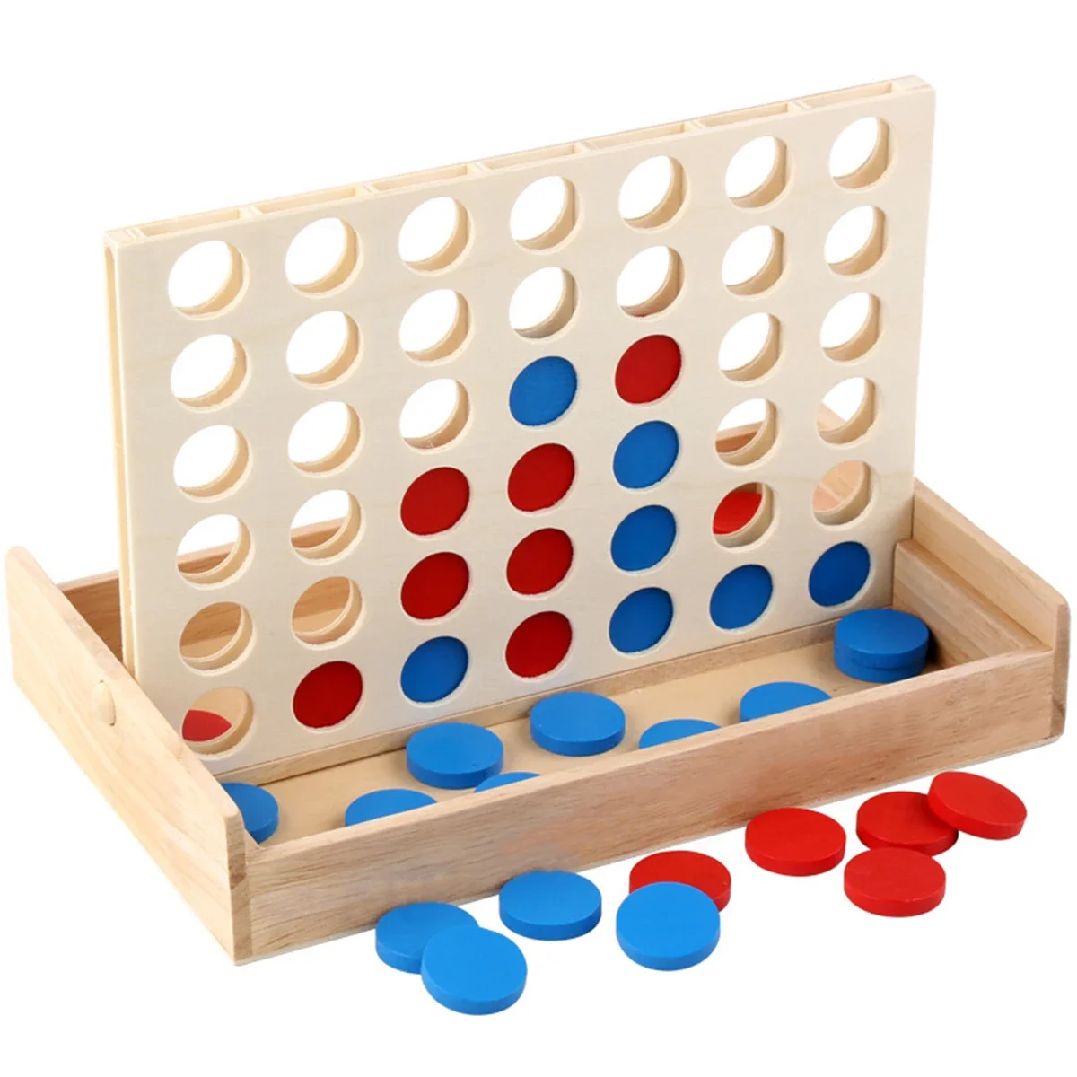 접이식 4개 연속 보드 게임 클래식 파티 체스 가족 장난감 교육용 어린이 사고력 훈련 보드 게임 성인용