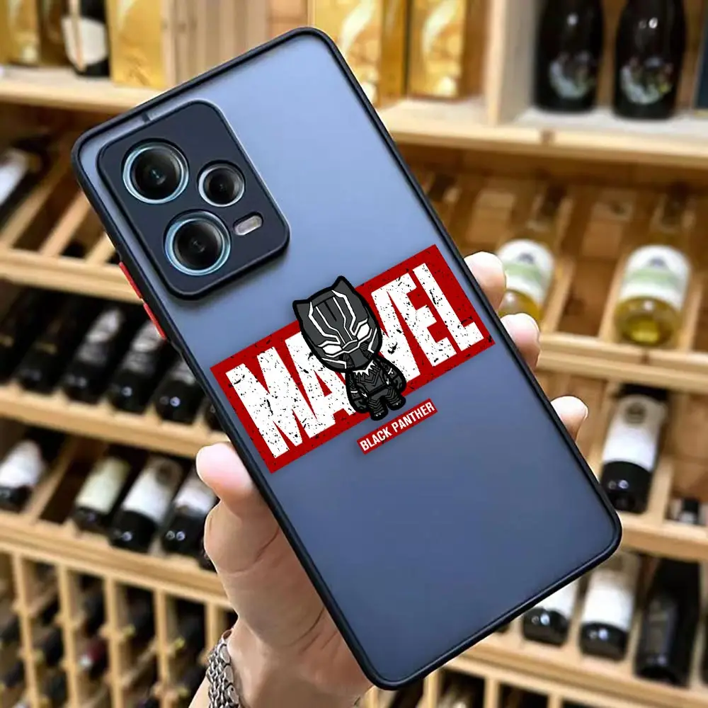 thumbnail image 1 of Funda mate para Redmi NOTE 12 11 10 11S 10S 9 9S 9T 8 7 6 5 3PRO PLUS 4G 5G Funda Shell los guapos dibujos animados de Los Vengadores de Marvel, 1 of 5