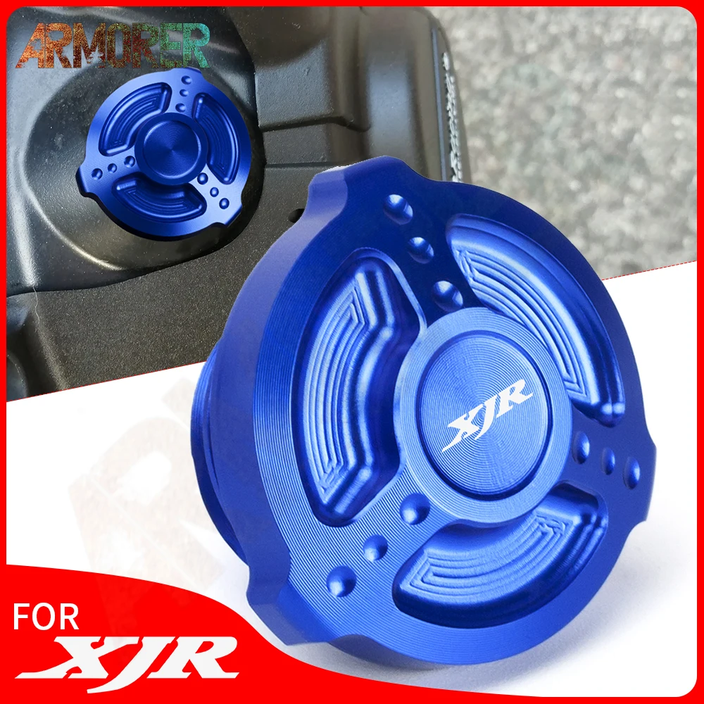 

For YAMAHA XJR400 XJR1200 XJR 400 XJR 1200 CNC Aluminum Motorcycle Accessories M27*3 Engine Oil Cup Cover Drain Plug Sump Nut