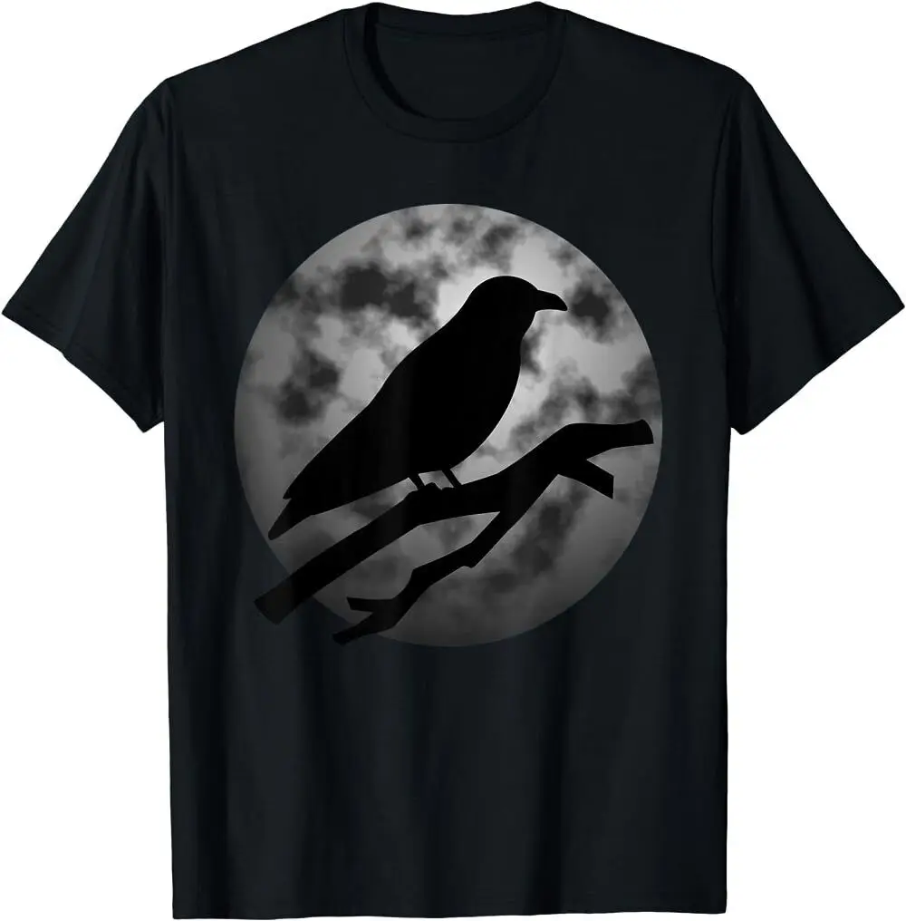 Best To Buy T-Shirt Regalo Horror Dark Raven Crow Dark Night Moon