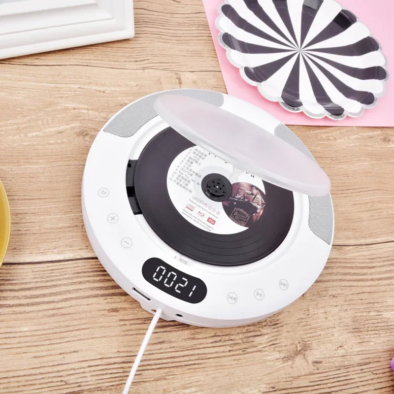 ＣＤプレーヤー KC-607 cdプレーヤーサラウンドサウンドfmラジオbluetooth usb MP3