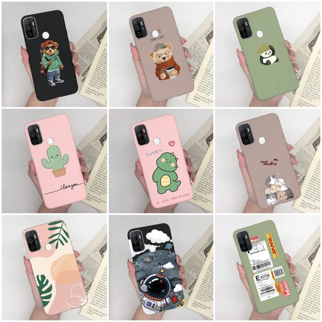 For Cover OPPO A53 Case Silicone Soft TPU Phone Case for Fundas OPPO A53  A53S A32 OPPOA53 A 53 2020 Case Bumper 6.5'' Back Cover