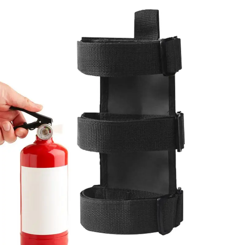 Roll Bar Fire Extinguisher Holder Fire Extinguisher Mounting Bracket Adjustable Fire Extinguisher Mount Strap For Less Than 3.3