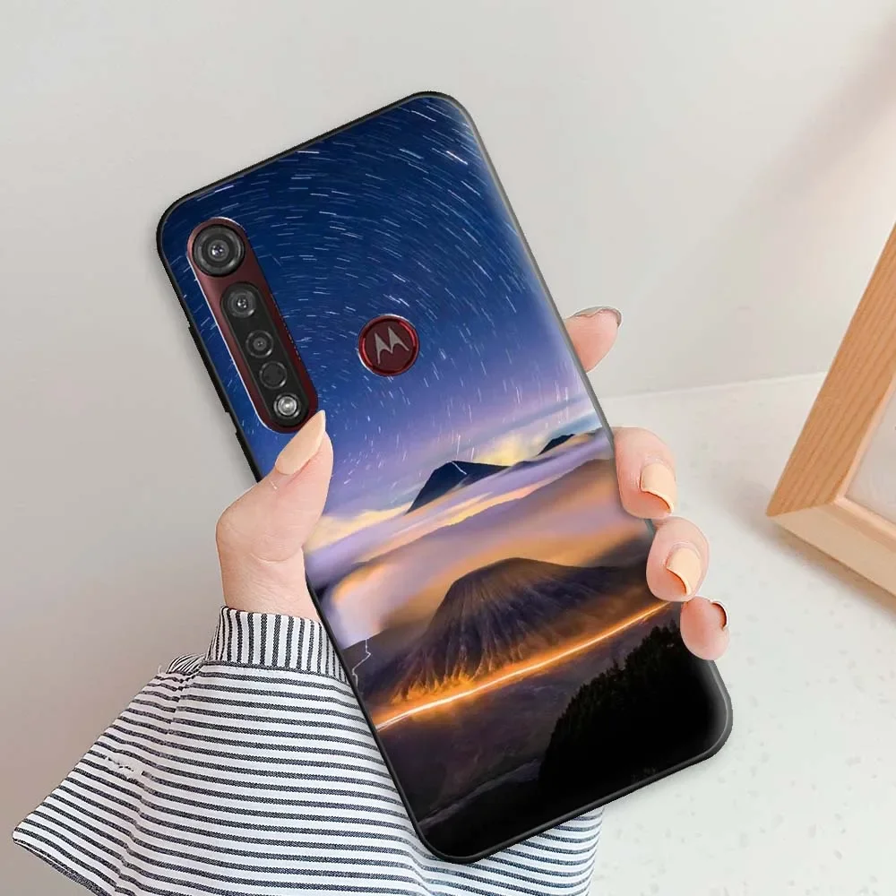 Sleek Matte Silicone Protective Case - Fashion TPU Back Cover for Motorola Moto G8 Plus, G8 Play & G8 Power