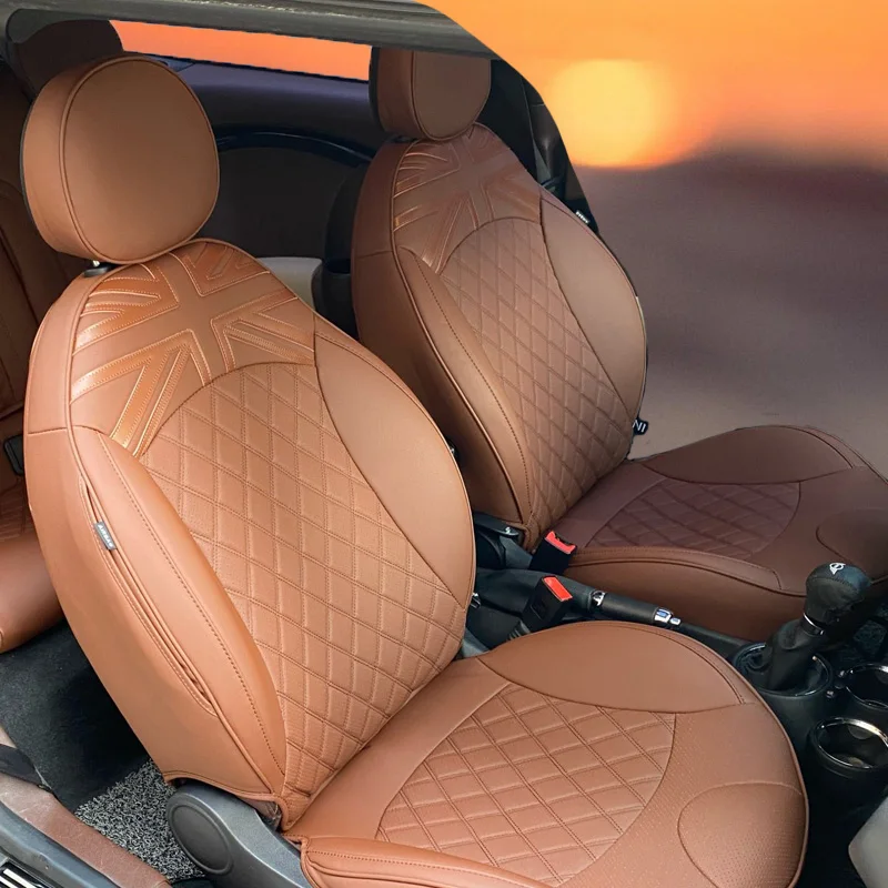 Car Seat Covers Protector Cushion For Mini Cooper R56 R50 R53 HATCHBACK R55 CLUBMAN R57 R58 R59 ROADSTER R60 COUNTRYMA 2000-2016