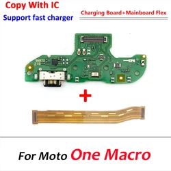 Enhanced USB Charging Port with Microphone Connector and LCD Flex (One Macro A Set)