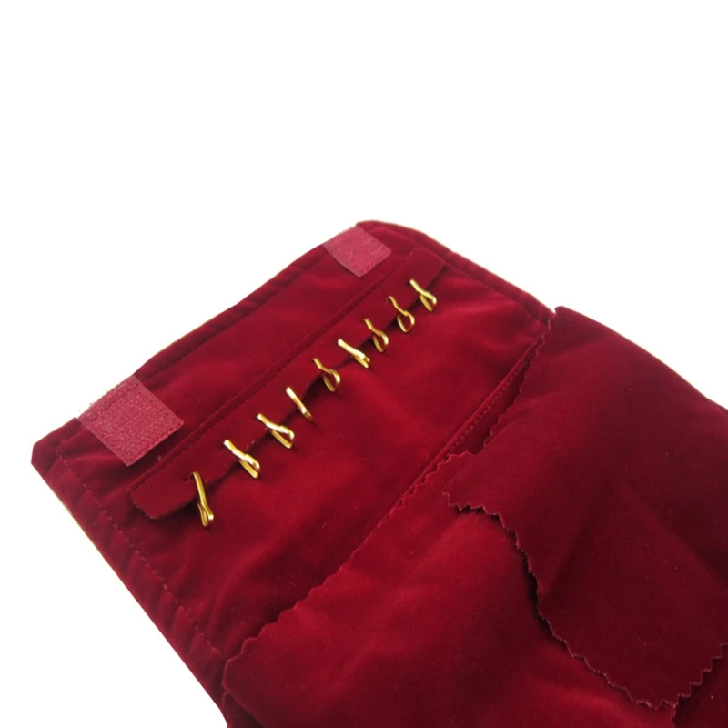 Y4QE Fashion Jewelry Roll Jewelry Storage Roll Bag for Necklaces Rings Bracelet Travel Storage Bag