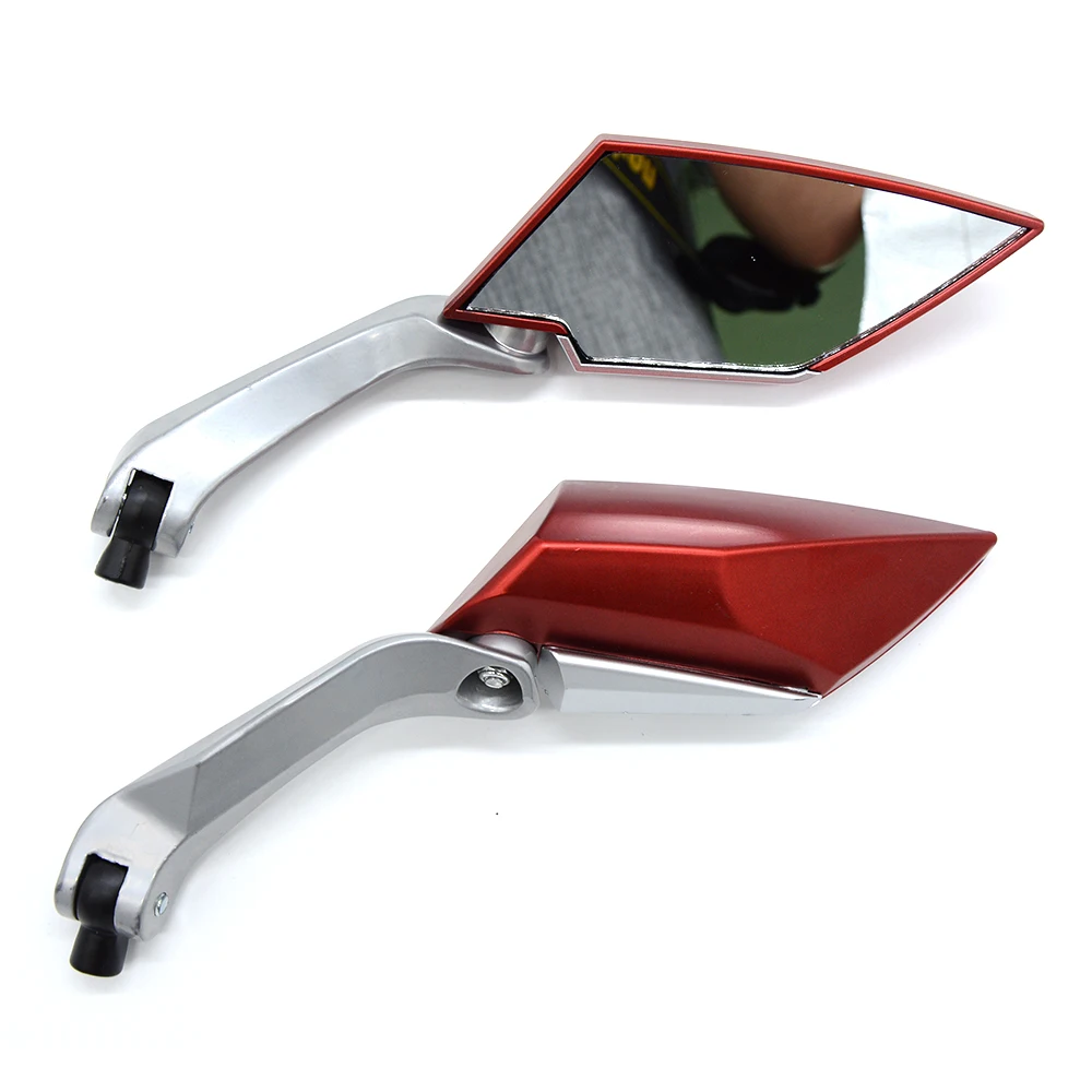 Universal Rearview Mirror Scooter Part motorcycle Scooter Rearview Mirrors For honda CG125 CB190R 599 CB300F CB500F ABS CBR600RR