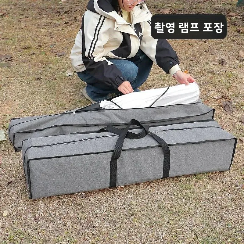 방수 휴대용 캠핑 장비 직사각형 여행 가방 대용량 보관 주머니 두꺼운 방진 야외 텐트 매트 가방