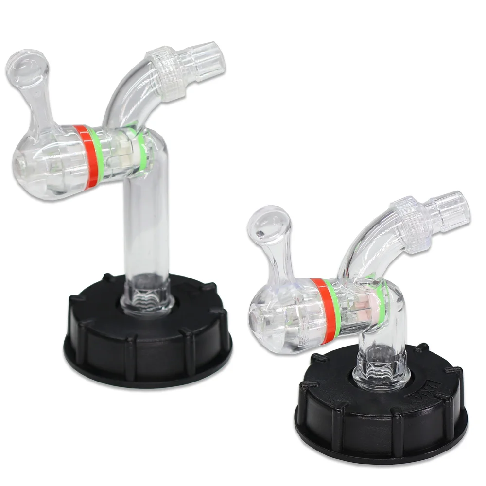 IBC Tote Adapter S60 Coarse Thread x 16mm 1/2\'\' 3/4\'\' Water Tank Shut Off Ball Valve Garden Hose Tap Ton Barrel Faucet Connecter