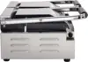 Panini Sandwich Grill with Smooth Plates, 18.7"x9" Cooking Surface, Commercial Countertop Panini Press, 120V, 3500W (29Y-024) 3