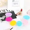Silicone Face Wash Brush Clean Pores Baby Shampoo Brush Baby Bath Brush Soft Hair Round Shampoo Comb Home Use 4