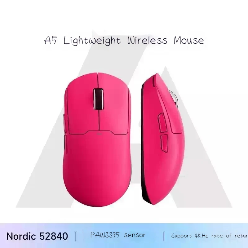Mchose A5 PRO MAX Gaming Mouse Wireless Bluetooth Three Mode 26000DPI PAW3395 Lightweight Esports Mouse For Gaming Office Gifts