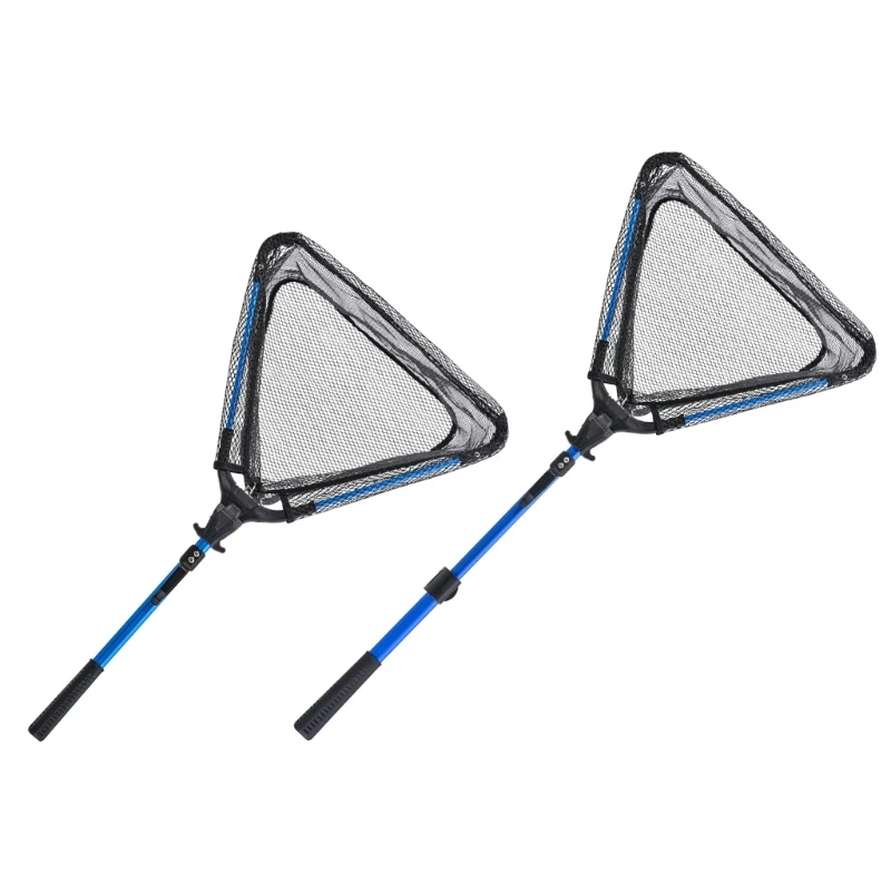 

Telescoping Landing Net Non-Slip Folding Fishing Net for Easy Catches & Release