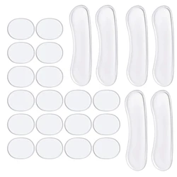24 - Piece Soft Silicone Drum Dampener Gel Pads for Enhanced Tone Control (Transparent)