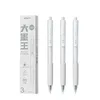 M&G 3pcs Gel Pen Black Quick-drying Ink Push-action Gel Ink Pen ST Nib Large Capacity for Students Office Writing 6