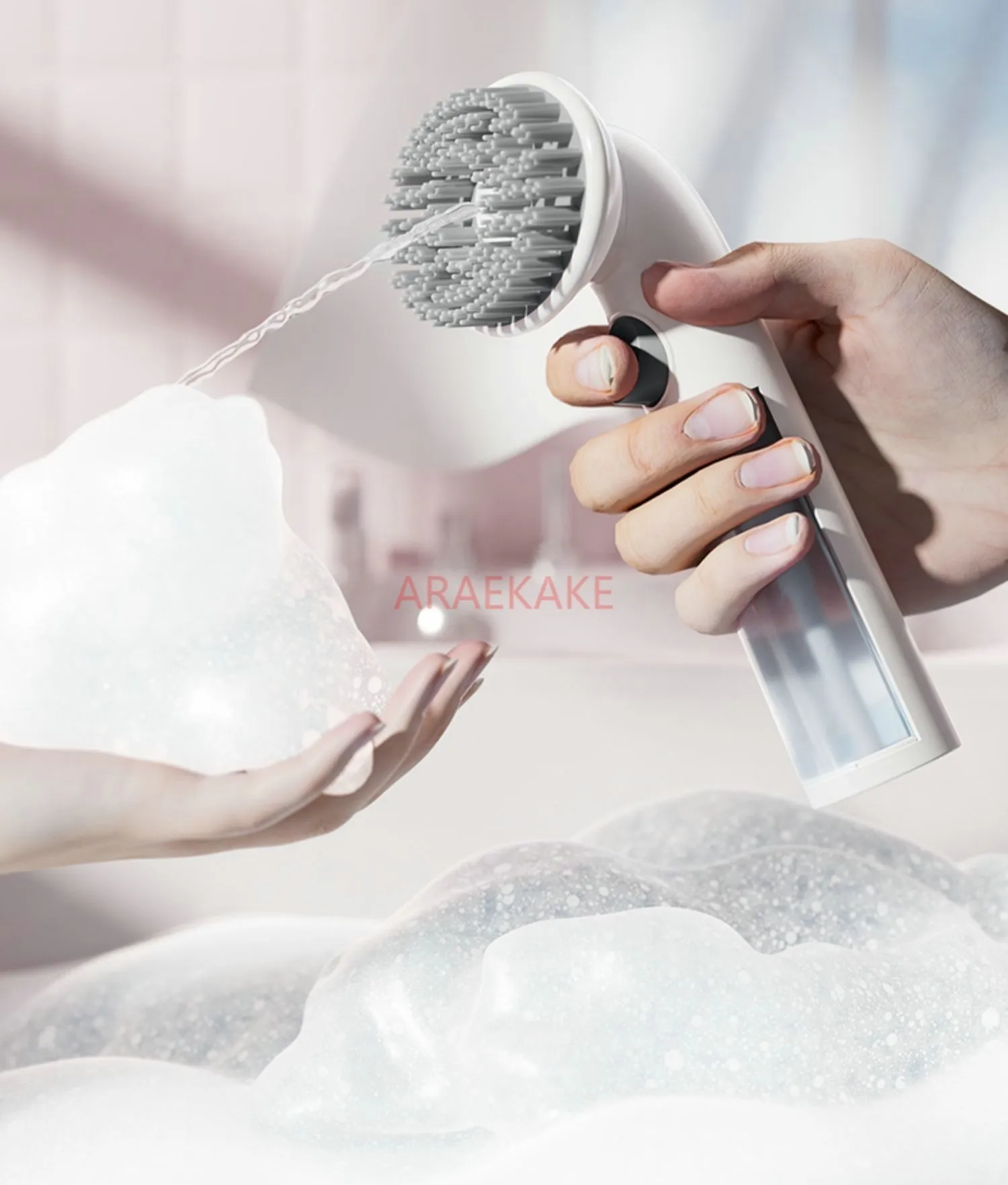 Pet Bath Brush Bubble Maker Cat and Dog Universal Massage Brush Bath Comb Hair Removal Bubble Maker