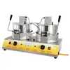 Commercial popcorn maker cinema popcorn machine double pot pop corn maker snack machine cotton candy machine 2
