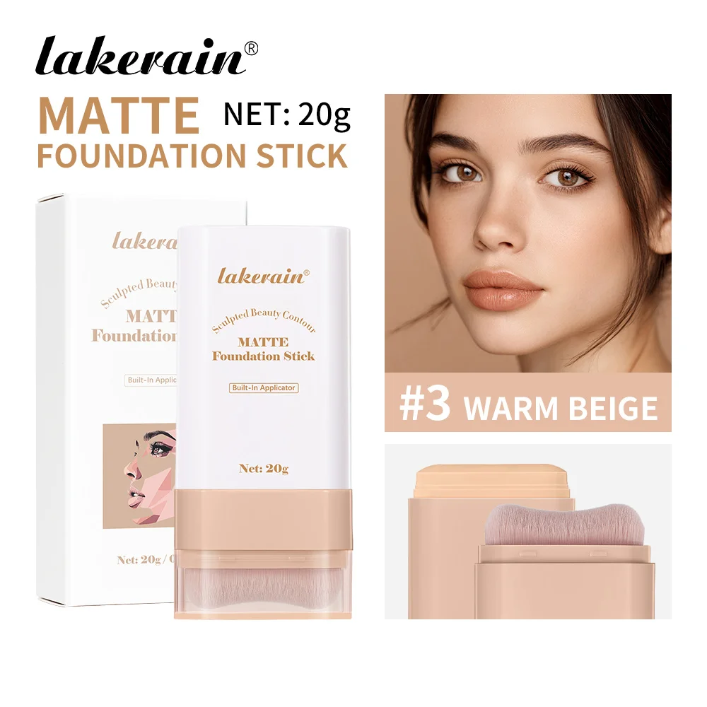 Stick Foundation Balm – Serum-Infused Skin Tint, Smooth High-Coverage, Travel - Picture 37 of 40