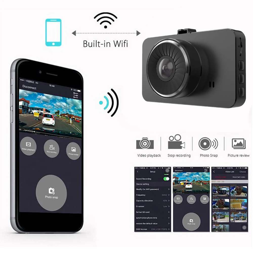  DVR  Ǯ HD 1080P ̺  , ڵ  , ķ,  ī޶, ڽ, ߰ ð