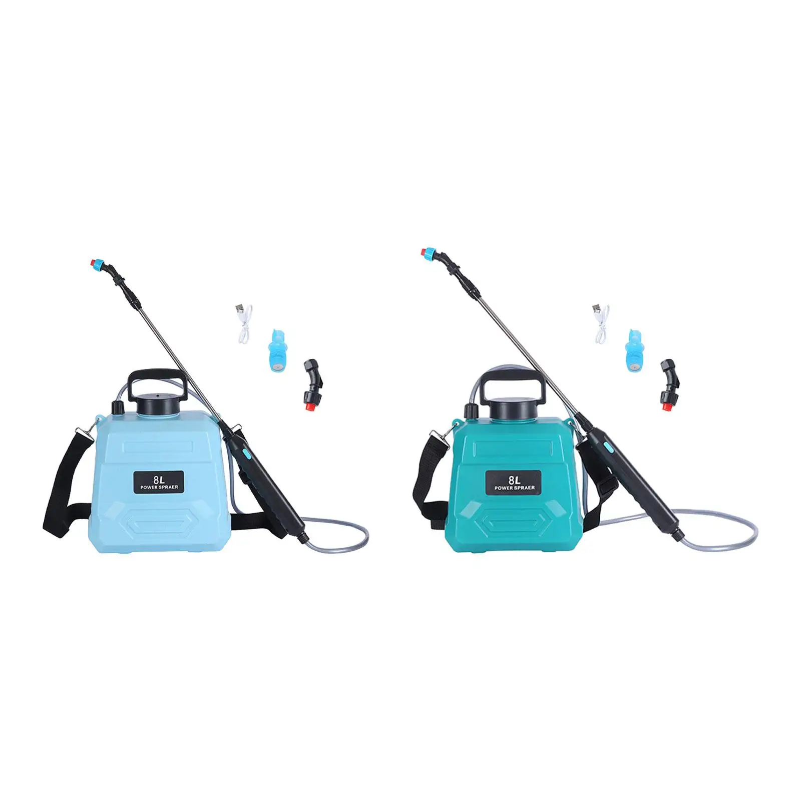 

Электрический распылитель для газона, 2 галлона, многофункциональные выдвижные палочки, разбрызгиватель для сада, для помещений и улицы