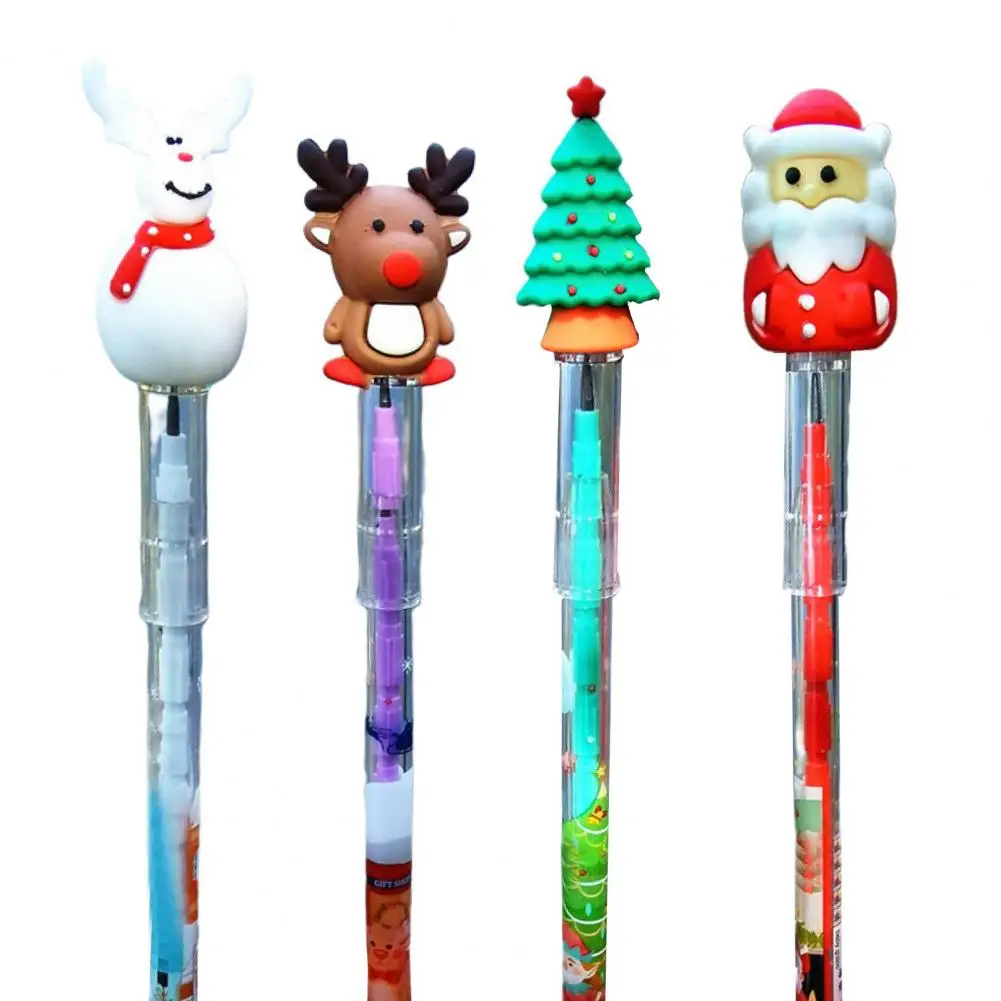 

Christmas Pencil Ergonomic Design No Sharpening Pencil Sturdy Time-saving Fancy Students Sketching Everlasting Pencil