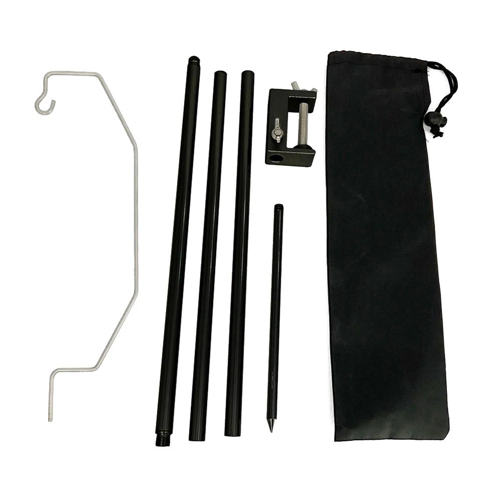 Detachable Aluminum Alloy Camping Lantern Lamp Hanger Portable