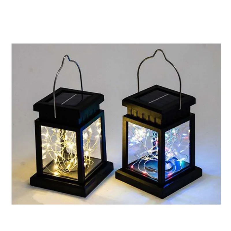 Y77A-Solar Tent Light Outdoor Four Colors Light Yard Decorations Waterproof Garden Christmas LED Lawn Lamp Landscape