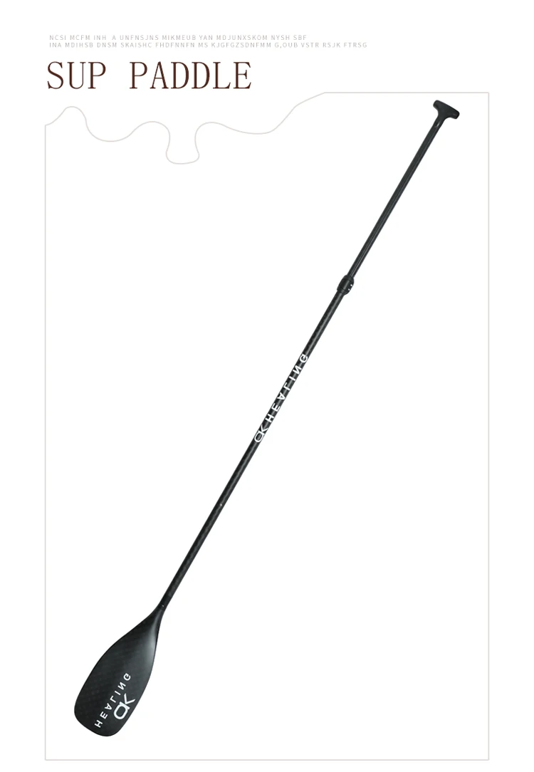 Description Picture 4 of itemHealing 100% Carbon Fiber Oars 12K SUP Paddle Surfboard Kayak Accessories Inflatable Stand Up Paddle Surf Carbon Blade Shaft