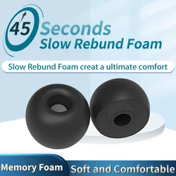 Enhanced Memory Foam Noise-Isolating Earphone Tips for L Size (F40 3 Pairs)
