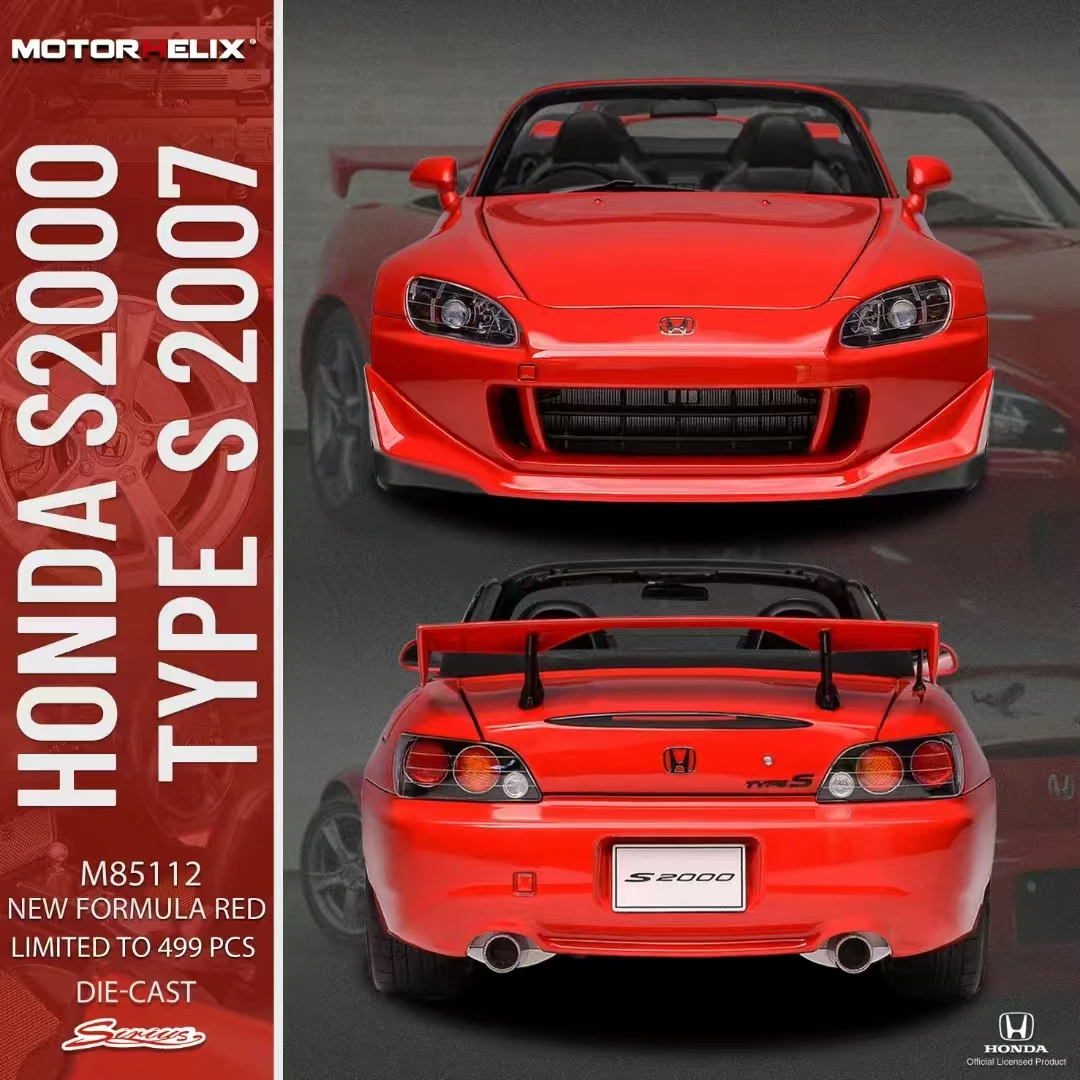 1/18 ホンダ S2000 AP2 レッド 1/18 Ignition Model Honda S2000 (AP2) Red - LIVECARMODEL.com