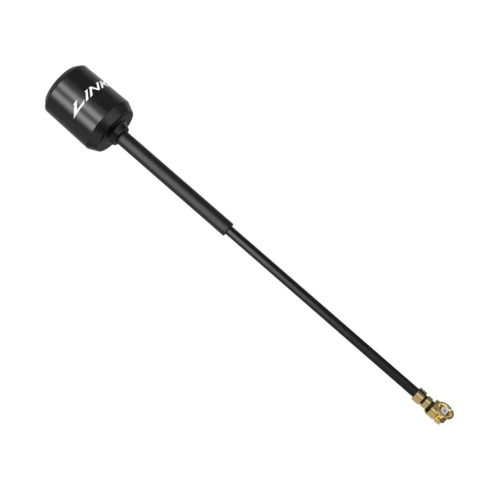 Antenne IPEX MMCX pour drone, connecteur et câble détaillés, fond blanc.