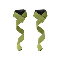 1 Pair Hard Pull Wrist Lifting Straps Gym Power Training Hand Wrist Support Wraps For Weight Lifting Deadlifts & Fitness Workout 2