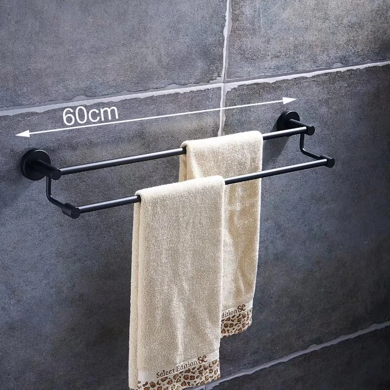 Black Color Stainless Steel Bathroom Accessories Set,Robe hook,Paper Holder,Towel Bar,Towel Ring,bathroom sets