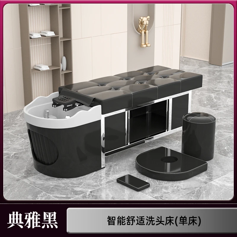 New smokeless moxibustion 18 moxibustion bed Thai head treatment water circulation shampoo bed beauty fumigation massage