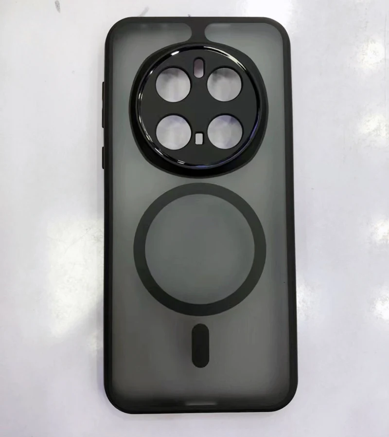 Shockproof Magnetic Matte Anti-Fingerprint Transparent Case
