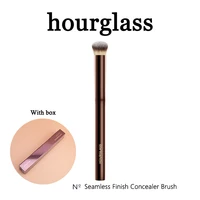 Brosse anti-cernes à finition sans couture, brosse anti-cernes coudée pour le visage, couverture intégrée, crème liquide, outil de maquillage 2