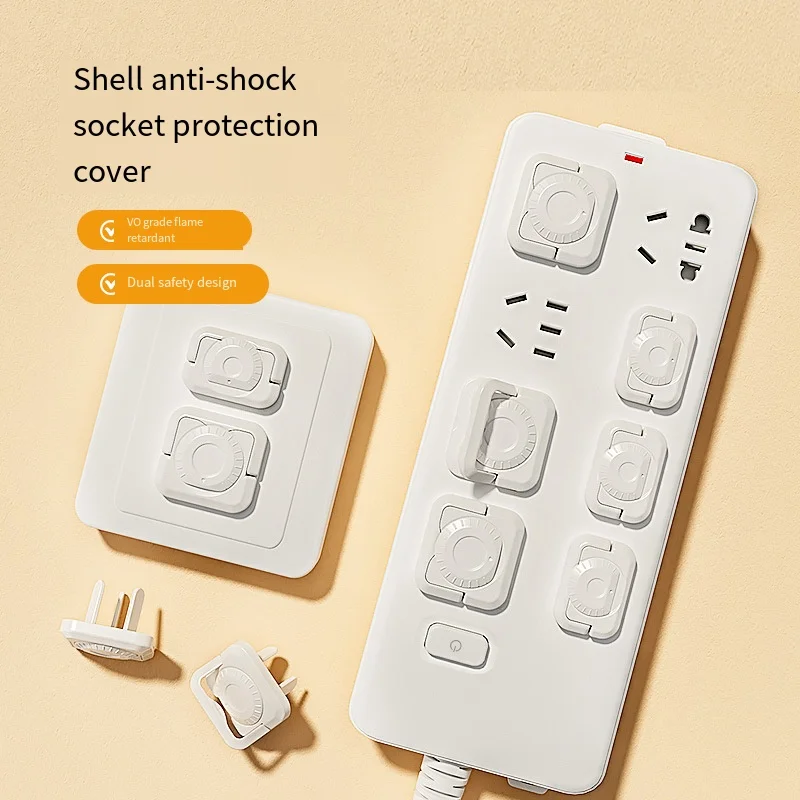 Baby and Child Anti-electric Shock, Standard Electrical Cover, Children's Socket Plug, Safety