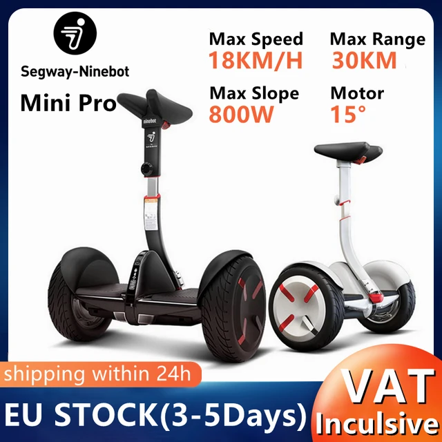  Segway Ninebot S-Plus Smart Self-Balancing Electric Scooter,  White & Ninebot S Smart Self-Balancing Electric Scooter, Black, Large :  Sports & Outdoors