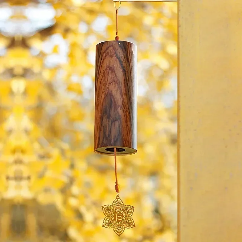 Meditation Wood Wind Chimes Landscape Sound Bell Wall Mounted Relax Chord Wind Chime Musical Instruments Sounds Accessories meditation chimes