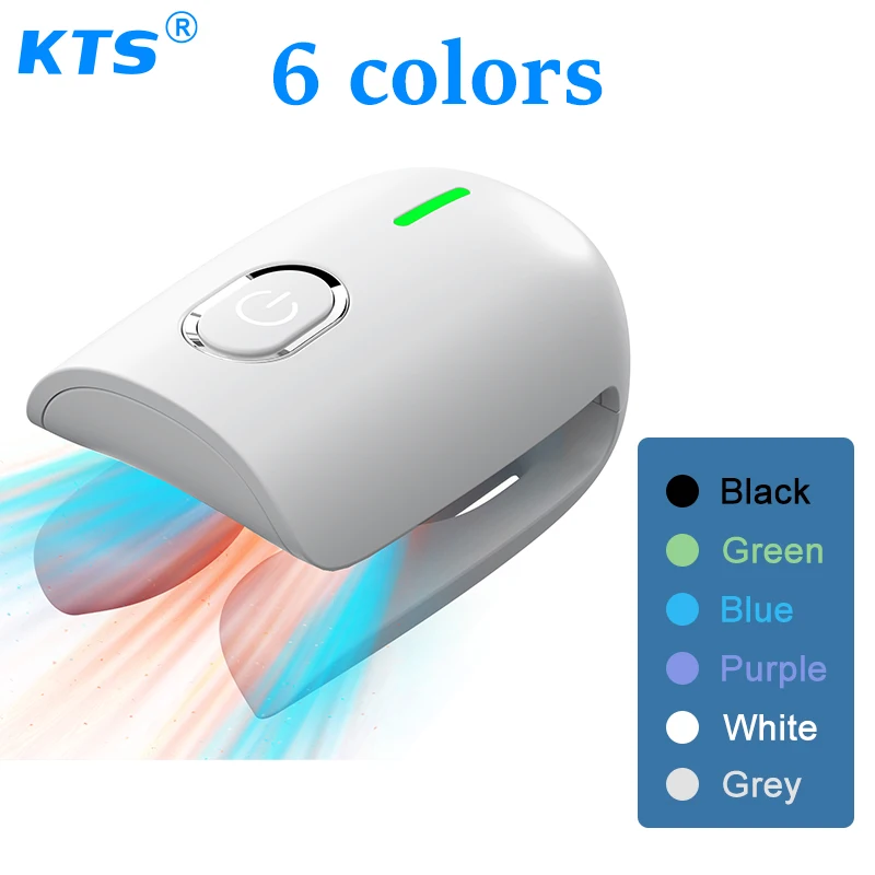 KTS Nail Fungus Laser Device 6 colors Foot Care Devices Fungal Nail Laser Device Onychomycosis Care 470nm 660nm 905nm Infrared nail fungus remover