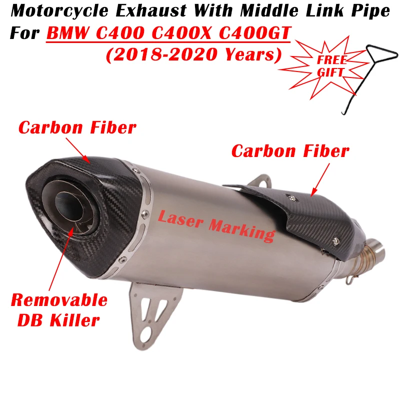 For-BMW-C400-C400X-C400GT-2018-2019-2020-Motorcycle-Escape-Modified ...