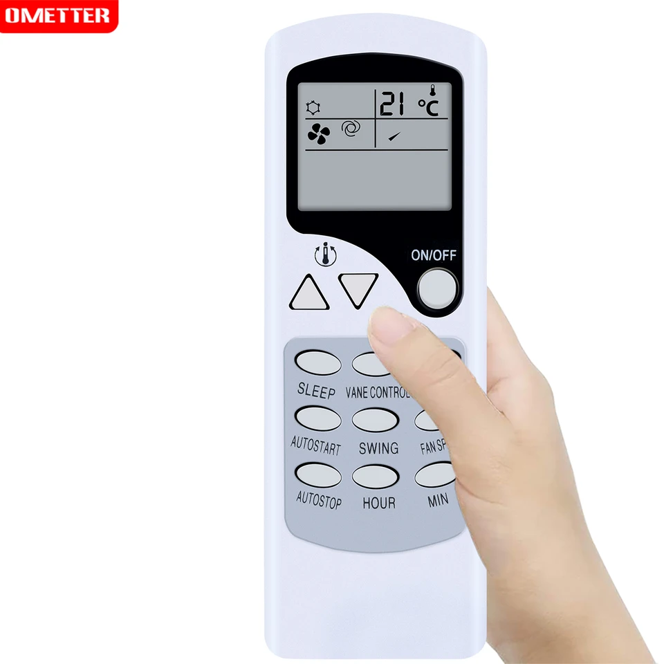 Replacement Remote Control For Chigo Air Conditioners - ZH/TY-01 Model With Fahrenheit/Celsius Display