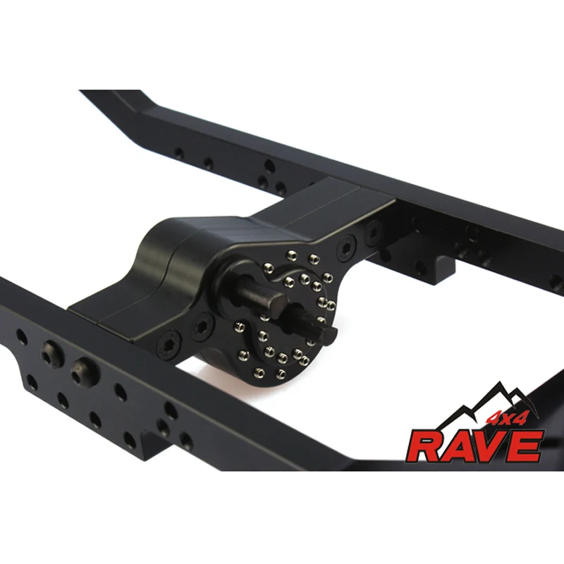 LESU Metall 1/10 Klettern Auto Verteilergetriebe Für RC Tamiyay 4X4 D90 Crawler Auto Modell DIY Bau Spielzeug Breite 70mm Teil TH17937 – Detail 4