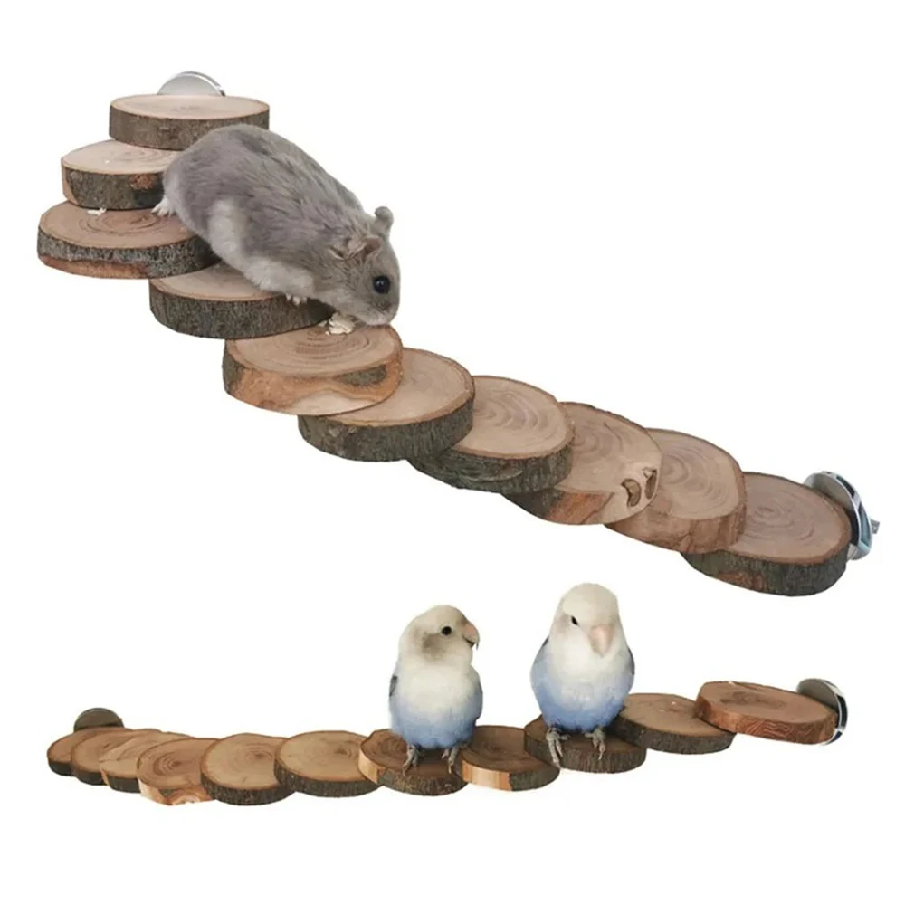 Wooden Hamster Chew Toys Set 3
