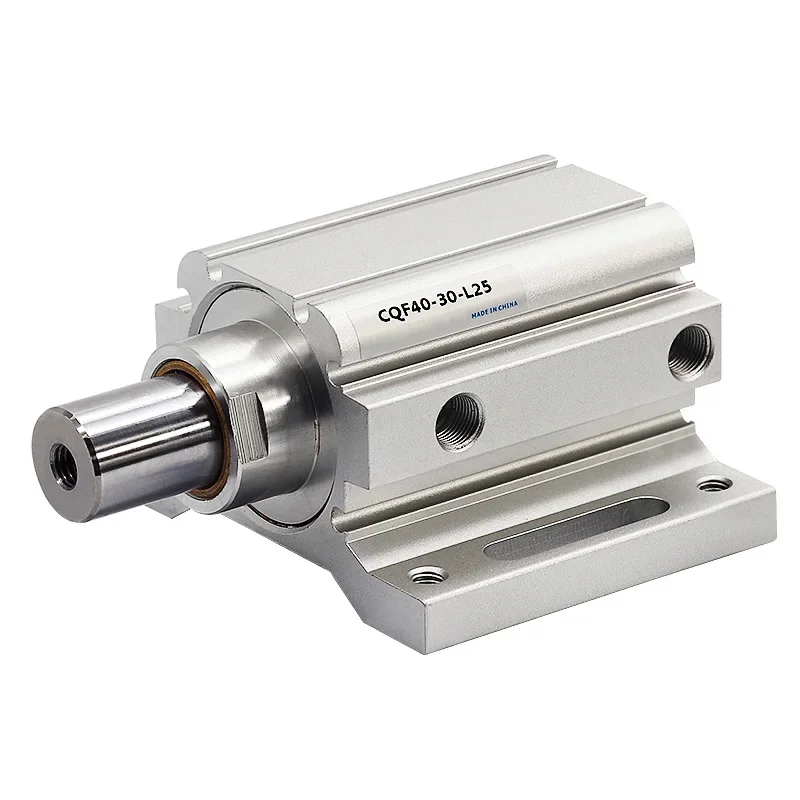 

Engraving Machine Automatic Loading And Unloading Positioning Cylinder CQF40-30-L25 Aircraft Cylinder With Bracket.
